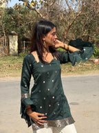 Madhuri Banarasi Silk Kurti